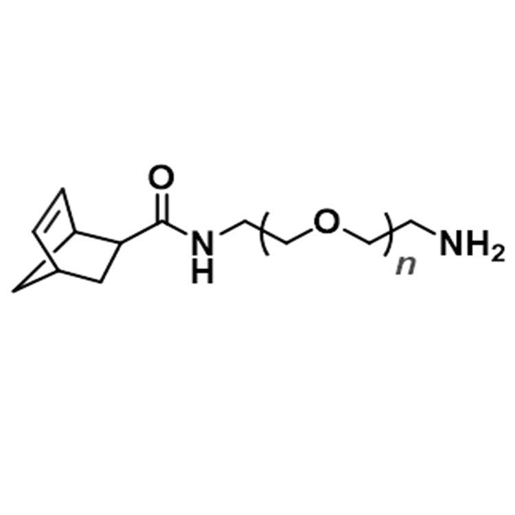 Norbornene-PEG-Amine，NR-PEG-NH2，降冰片烯-聚乙二醇-氨基