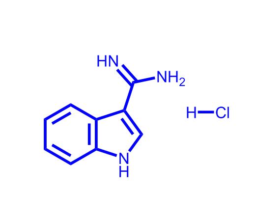 1H-吲哚-3-羧酰亚胺酰胺盐酸盐80661-60-5
