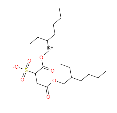 7491-09-0 1,2-二(2-乙基己基氧碳基)乙烷磺酸钾