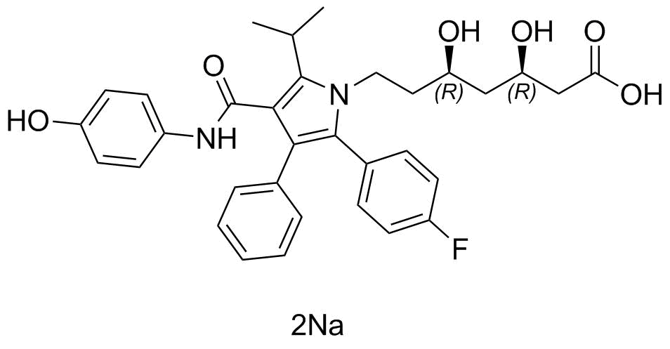 阿托伐他汀4-羟基二钠盐