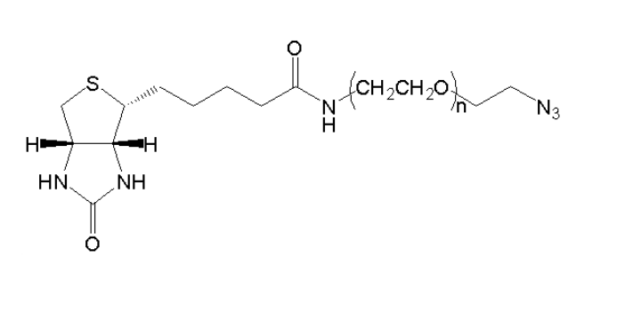 N3-PEG2000-Biotin 叠氮基-聚乙二醇-生物素