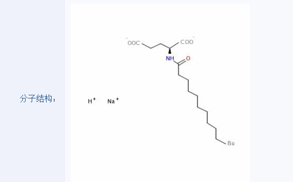 肉豆蔻酰谷氨酸钠 38517-37-2 表面活性剂