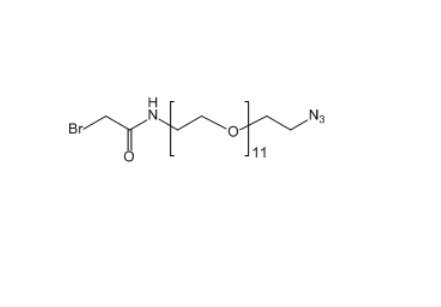 Br-NH-PEG11-N3 溴乙酰胺-十一聚乙二醇-叠氮