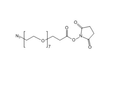 N3-PEG7-SPA 叠氮-七聚乙二醇-丙酸琥珀酰亚胺酯