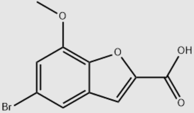 5-溴-7-甲氧基-1-苯并呋喃-2-羧酸