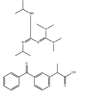 2-（3-苯甲酰基苯基）丙酸1,2-二异丙基-3
