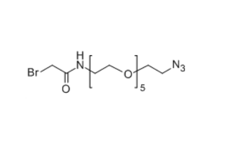 Bromoacetamido-PEG5-N3 1415800-37-1