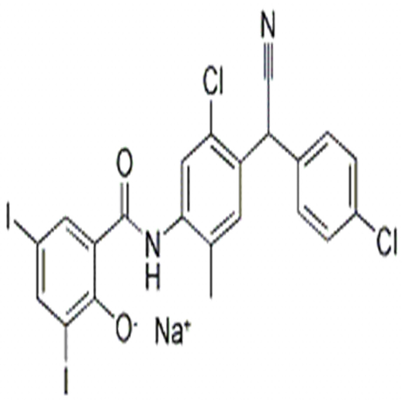 氯氰碘柳胺钠现货供应Closantelsodium