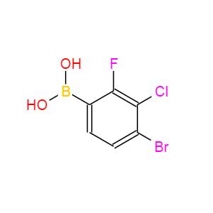 (4-溴-3-氯-2-氟苯基)硼酸