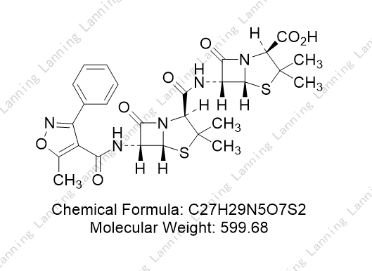 苯唑西林钠EP杂质I； Oxacillin sodium Impurity I