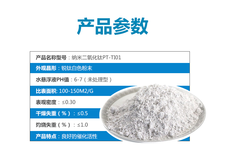 纺织专用纳米二氧化钛