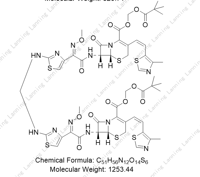 头孢妥仑匹酯二聚体(P15)