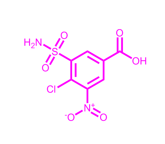 4-氯-3-硝基-5-磺酰胺基苯甲酸22892-96-2