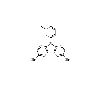 3,6-二溴-9-(3-甲苯基)-9H-咔唑；890653-54-0