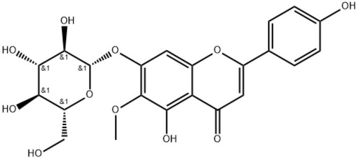 Homoplantaginin 17680-84-1