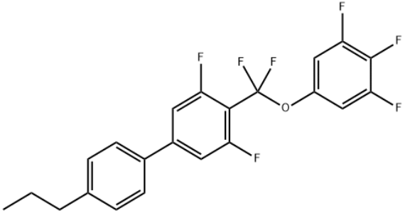 4-[二氟(3,4,5-三氟苯氧基)甲基]-3,5-二氟-4'-丙基联苯 303186-20-1
