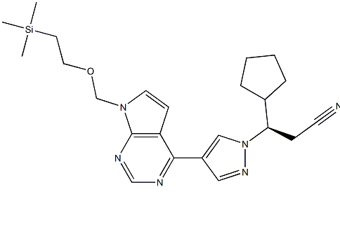 (3R)-3-环戊基-3-[4-(7-[2-(三甲基硅基)