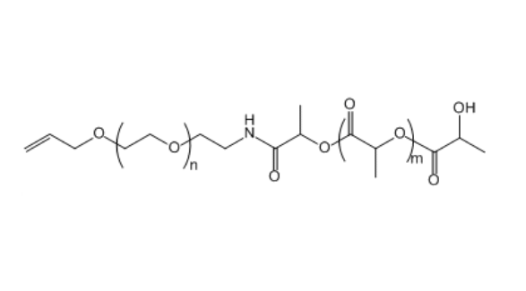 Alkene-PEG-PLA(3K) 烯基-聚乙二醇-聚乳酸(3K)