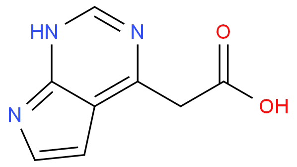 2-(7H-pyrrolo[2,3-d]pyrimidin-4-yl)acetic acid