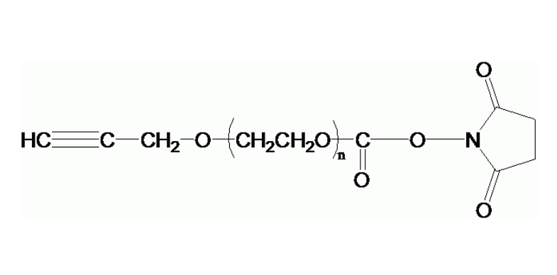 AlKyne-PEG-SC α-炔基-ω-琥珀酰亚胺碳酸酯基聚乙二醇