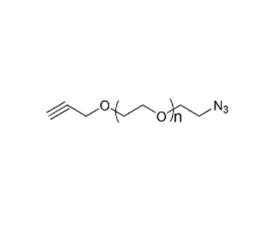 α-炔基-ω-叠氮基聚乙二醇 AlKyne-PEG-N3