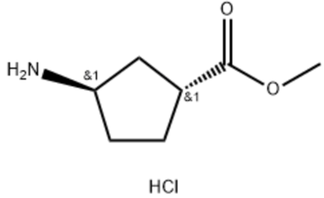 (1R,3R)-3-氨基环戊烷-1-羧酸甲酯盐酸盐