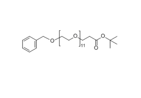 苄基-十一聚乙二醇-丙酸叔丁酯 Benzyl-PEG11-CH2CH2COOtBu