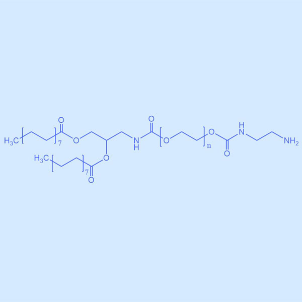 1,2-二肉豆蔻酰-rac-甘油-3-聚乙二醇氨基,DMG-PEG-NH2,试剂