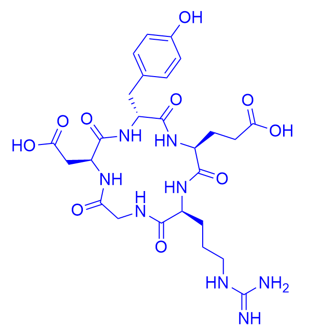 放射性标记RGD肽c（RGDyE）/cyclo（Arg-Gly-Asp-D-Tyr-Glu）