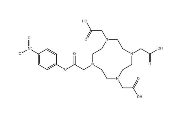 1,4,7,10-四氮杂环十二烷-1,4,7,10-四乙酸 1-(4-硝基苯酯)