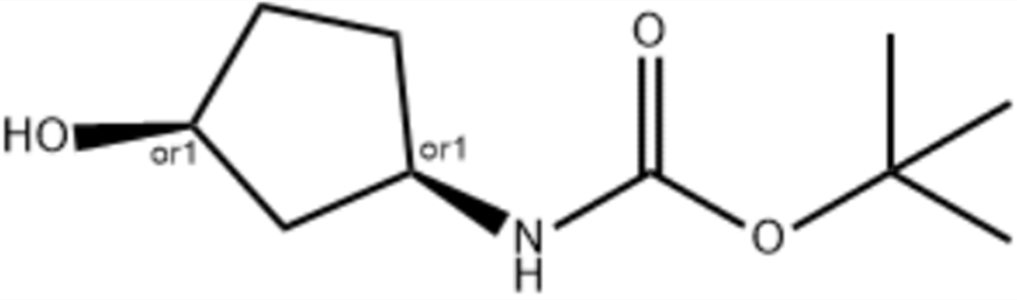 rel-((1R,3S)-3-羟基环戊基)氨基甲酸叔丁酯