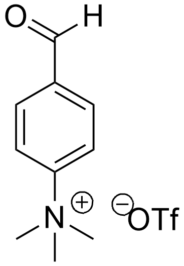 4-Formyl-N,N,N-trimethylanilinium triflate