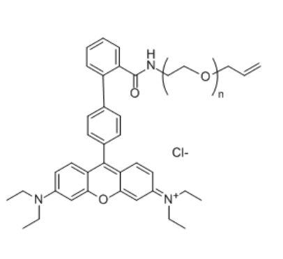 罗丹明B-聚乙二醇-烯 RB-PEG-Alkene