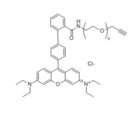 罗丹明B-聚乙二醇-炔基 RB-PEG-ALKYNE