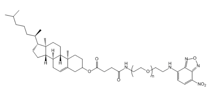 胆固醇-聚乙二醇-硝基苯恶二唑 CLS-PEG-NBD