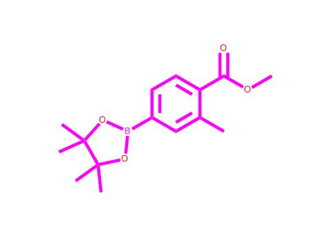2-甲基-4-(4,4,5,5-四甲基-1,3,2-二氧硼杂环戊烷-2-基)苯甲酸甲酯