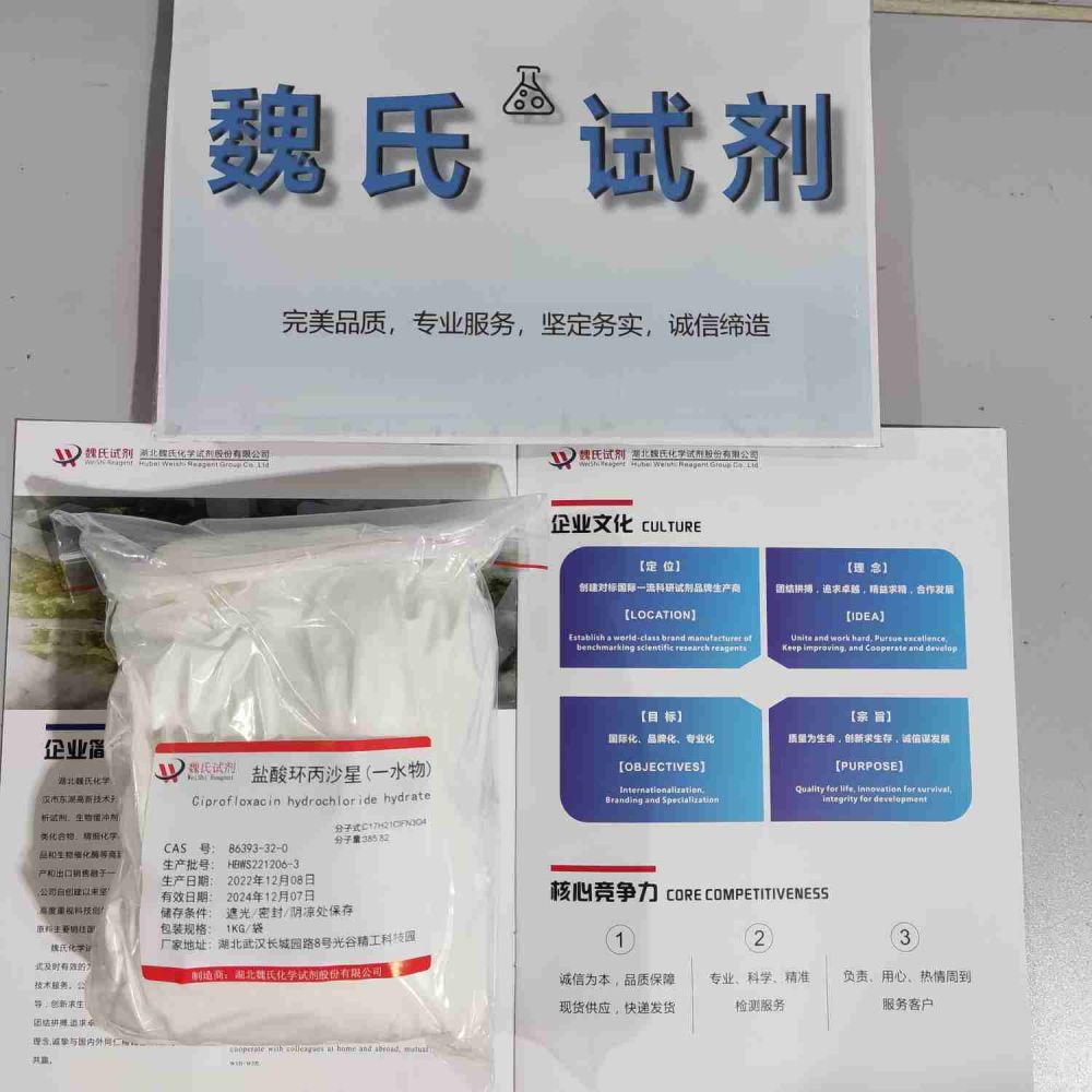 盐酸环丙沙星—86393-32-0