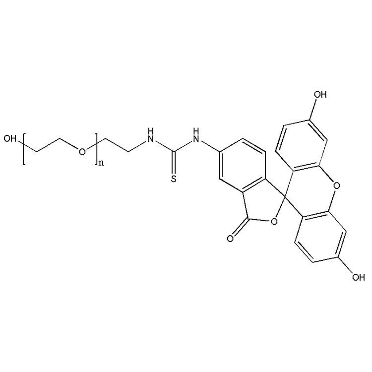 FITC-PEG-OH，荧光素-聚乙二醇-羟基