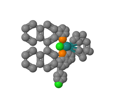 氯代[(S)-(-)-2,2'-二(二苯基膦)-1,1'-联萘](P-伞花素)氯化钌(II) 130004-33-0
