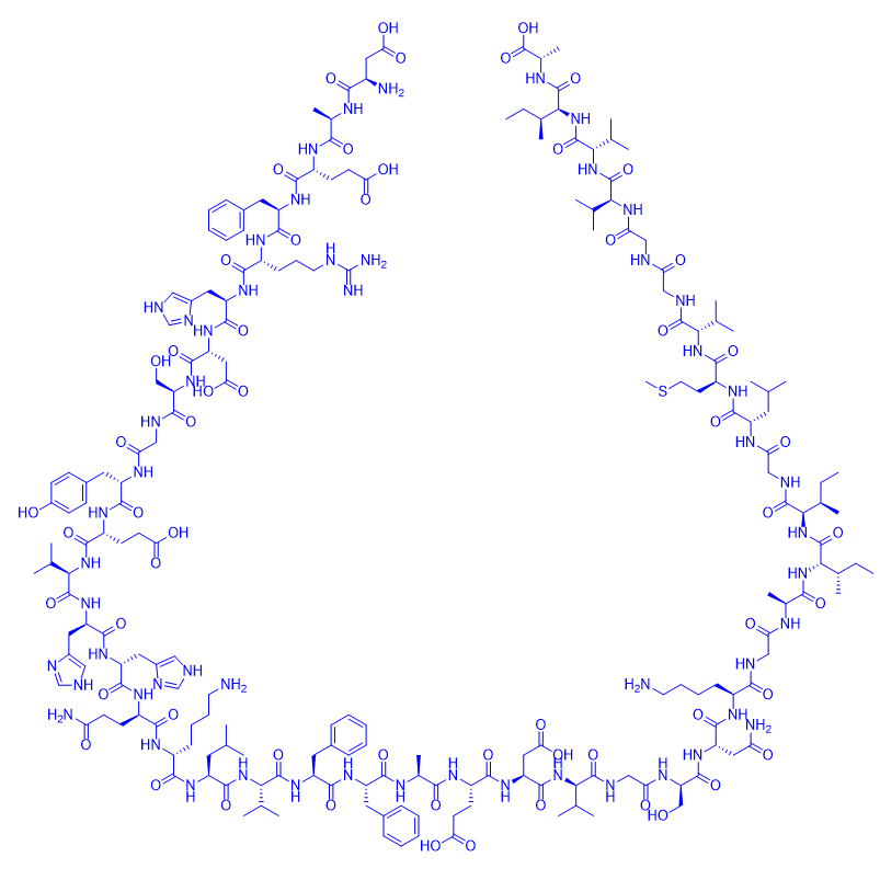 β-淀粉样多肽-42/107761-42-2/beta-Amyloid (1-42) human