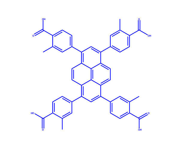 1,3,6,8-四(2-甲基苯甲酸-4-基)芘