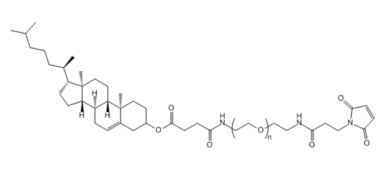 胆固醇-聚乙二醇-马来酰亚胺 CLS-PEG-Mal