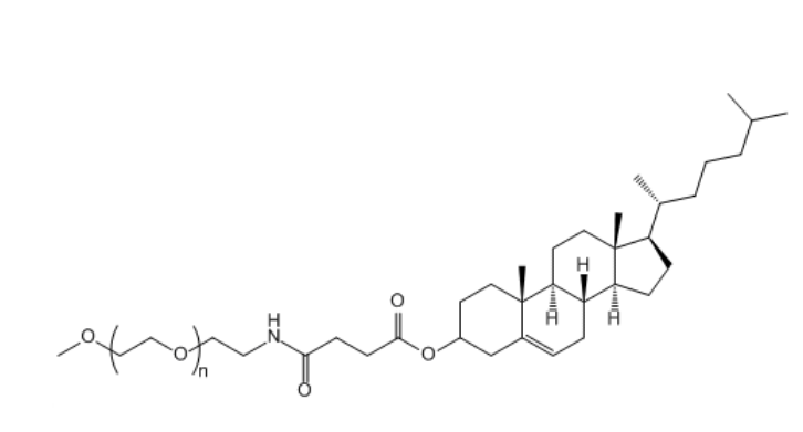 甲氧基聚乙二醇-胆固醇 mPEG-CLS mPEG-Cholesterol