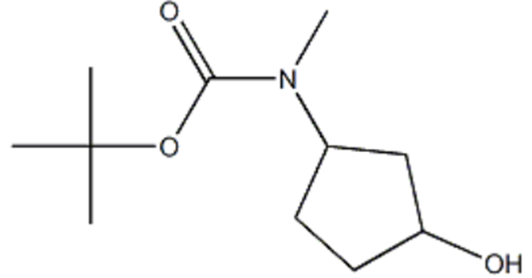(3-羟基环戊基)(甲基)氨基甲酸叔丁酯