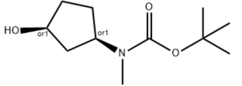 rel-((1R,3S)-3-羟基环戊基)(甲基)氨基甲酸叔丁酯