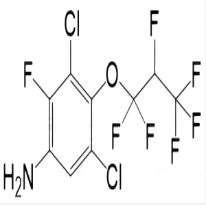 121451-05-6，3,5-二氯 -2- 氟 -4-(1,1,2,3,3,3-六氟丙氧基)苯胺