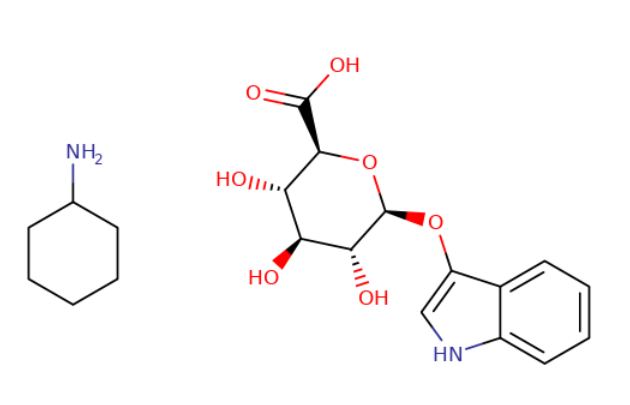 3-吲哚基-β-D-葡萄糖醛酸环己基铵盐