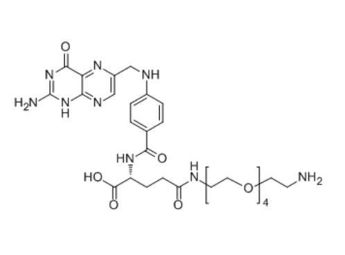 叶酸-四聚乙二醇-氨基 FA-PEG4-NH2 Folic Acid-PEG4-Amine