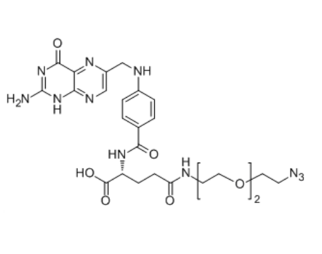 叶酸-二聚乙二醇-叠氮基 FA-PEG2-N3