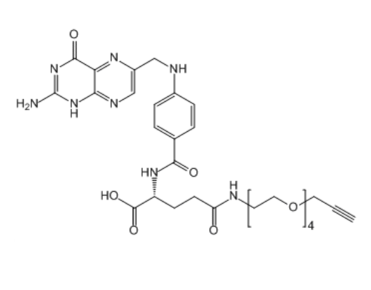 叶酸-四聚乙二醇-炔基 FA-PEG4-Alkyne